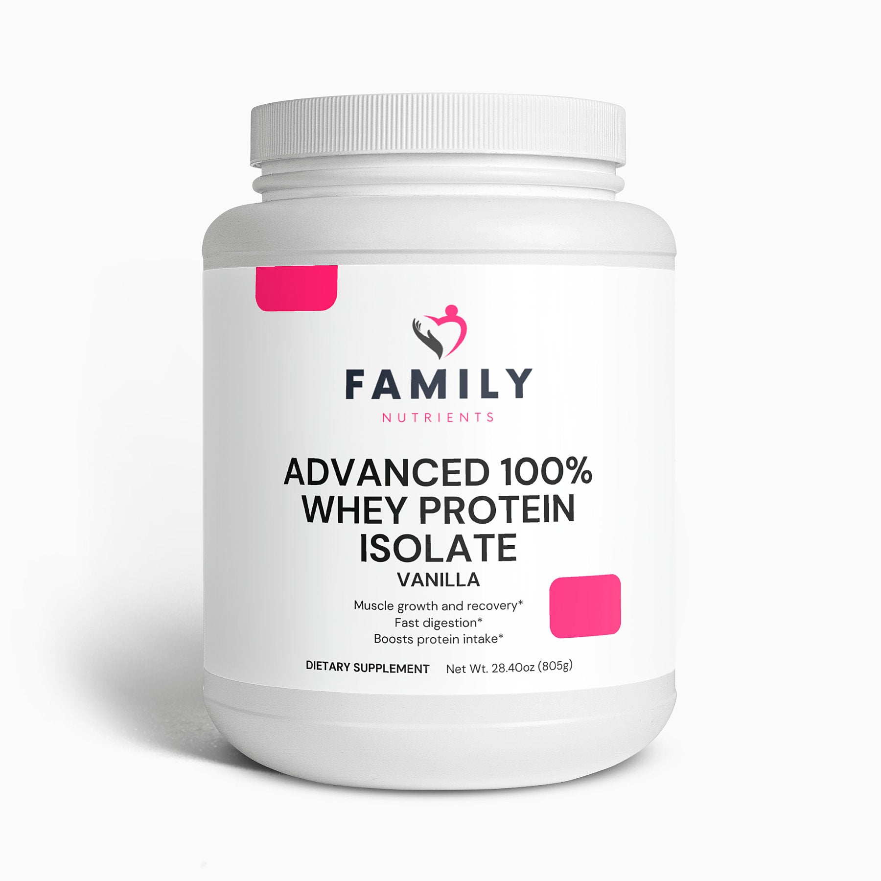 Advanced 100% Whey Protein Isolate (Vanilla)