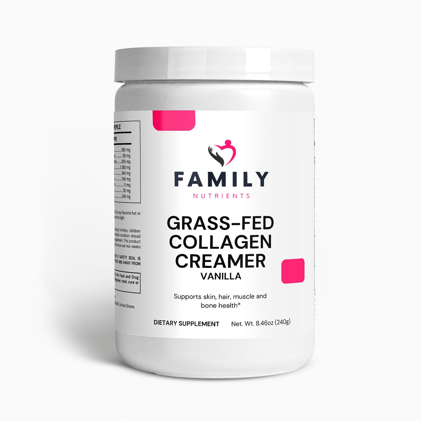 Grass-Fed Collagen Creamer (Vanilla)