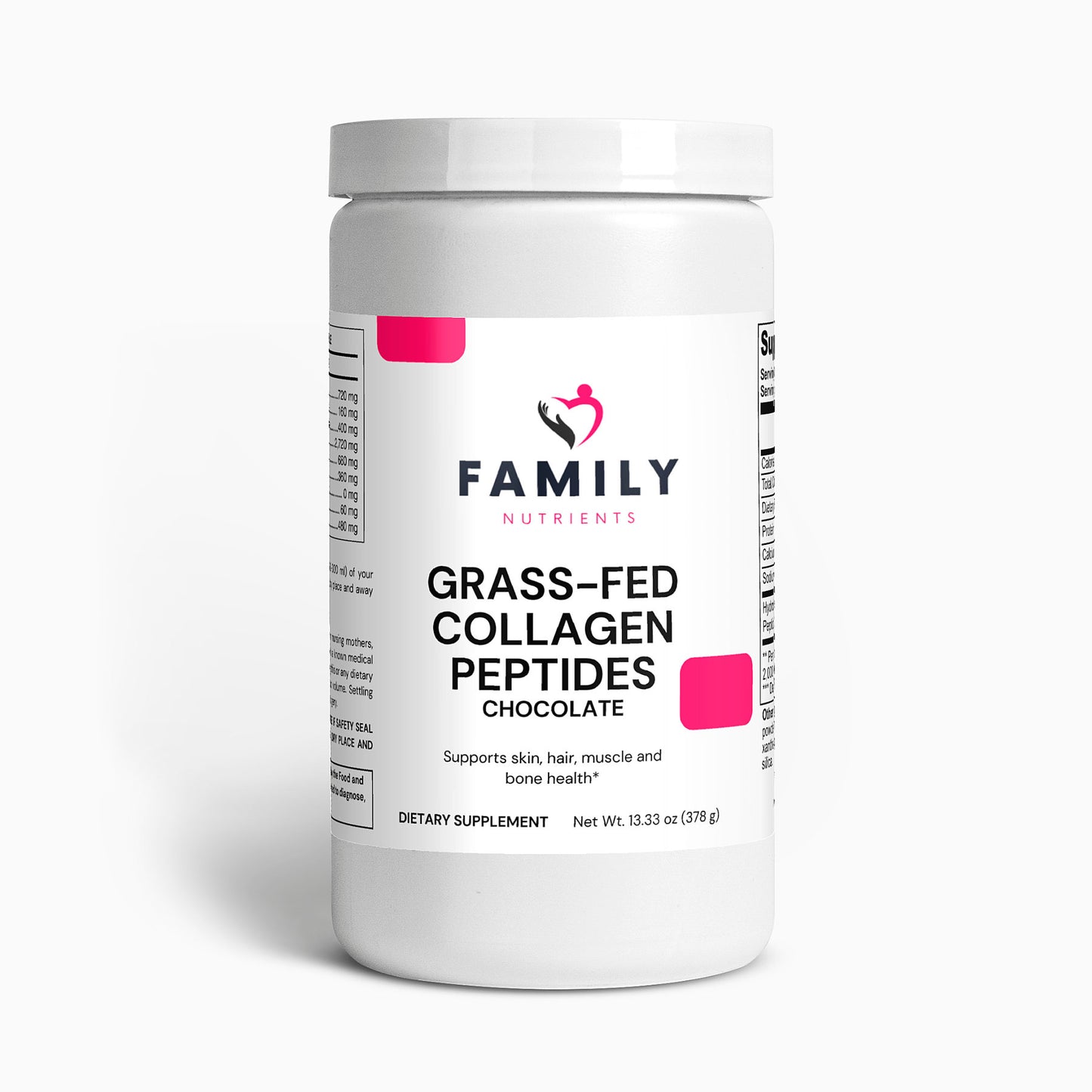 Grass-Fed Collagen Peptides Powder (Chocolate)