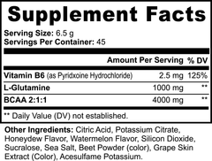 BCAA Post Workout Powder (Honeydew/Watermelon) Amino Acids & Blends